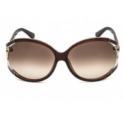 Alternative view of Ferragamo, Lentes de Sol, Redondo, Mujer, SF600S Dark Brown / Brown
