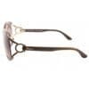Ferragamo, Lentes de Sol, Redondo, Mujer, SF600S Dark Brown / Brown - Imagen 3