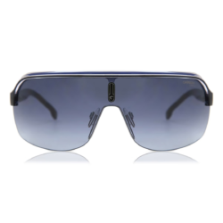 Alternative view of Carrera, Lentes de Sol, Redondos, Unisex, Topcar 1/N Black White / Grey