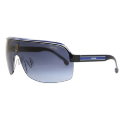 Carrera, Lentes de Sol, Redondos, Unisex, Topcar 1/N Black White / Grey