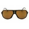 Carrera, Lentes de Sol, Redondos, Unisex, Safari65/N Black / Gold - Imagen 3
