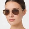 Polaroid, Lentes de Sol, Redondo, Uni, 6070/S/X Gold / Bronze Polarized - Imagen 5