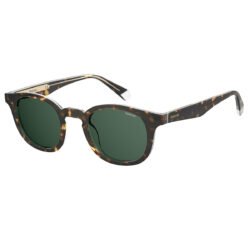 Polaroid, Lentes de Sol, Redondo, Uni, 2103/S/X Havana Cristal / Green Polarized