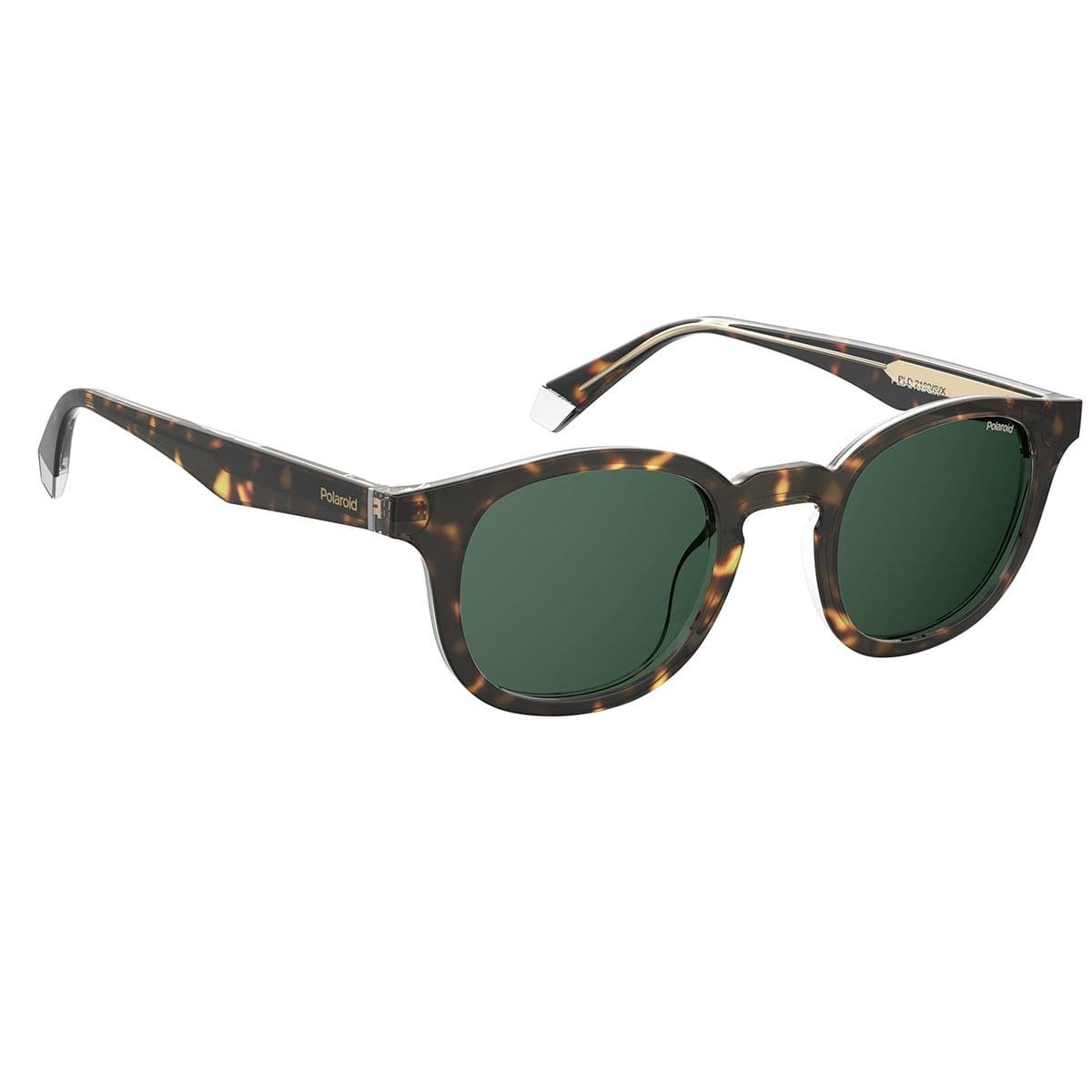 Polaroid, Lentes de Sol, Redondo, Uni, 2103/S/X Havana Cristal / Green Polarized - Imagen 3