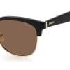 Polaroid, Lentes de Sol, Redondo, Uni, 2114/S/X Black / Bronze Polarized - Imagen 3