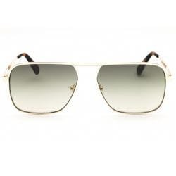 Alternative view of Guess, Lentes de Sol, Uni, Aviador, GU006939 Gold / Gradient Green