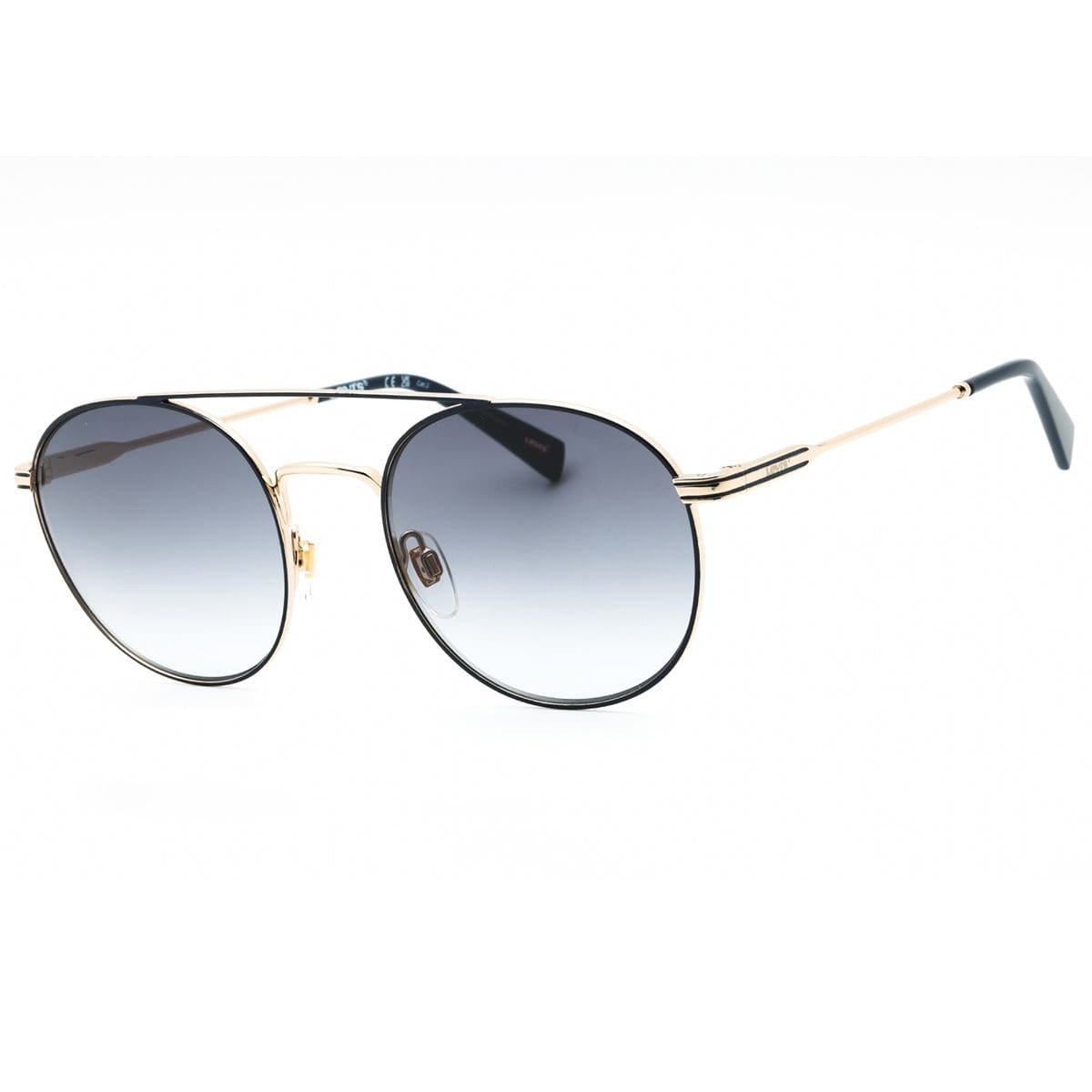 Levis, Lentes de Sol, Redondo, Unisex, LV 1013/S Gold Blue / Grey