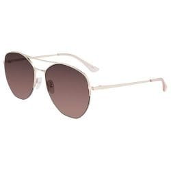 Calvin Klein, Lentes de Sol, Aviador, Mujer, CK20121S Rose Gold / Brown Blush
