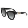 Gucci, Lentes de Sol, Cat Eye, Mujer, GG0208S Black / Grey Gradient