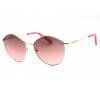 Calvin Klein, Lentes de Sol, Redondos, Mujer, CKJ22202 Gold / Pink Gradient