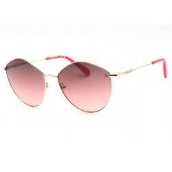 Calvin Klein, Lentes de Sol, Redondos, Mujer, CKJ22202 Gold / Pink Gradient