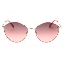 Alternative view of Calvin Klein, Lentes de Sol, Redondos, Mujer, CKJ22202 Gold / Pink Gradient