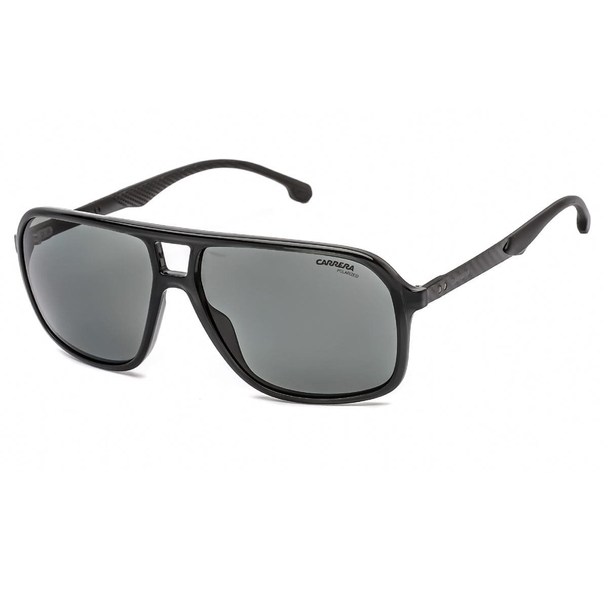 Carrera, Lentes de Sol, Rectangular, Unisex, 8035/S Grey / Grey Polarized