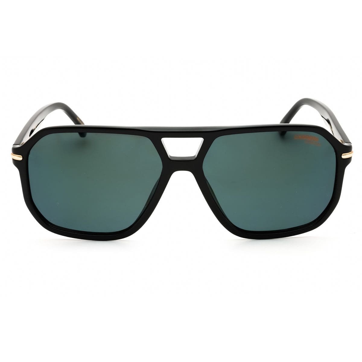 Carrera, Lentes de Sol, Rectangular, Unisex, 302/S/US Black Gold / GNSP - Imagen 2