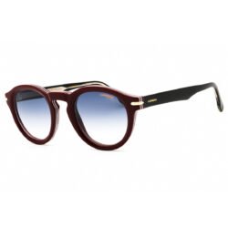 Carrera, Lentes de Sol, Redondo, Unisex, 306/S BRGN / Dark Blue