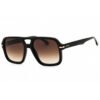 Carrera, Lentes de Sol, Rectangular, Unisex, 317/s Black / Brown SF