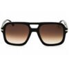 Carrera, Lentes de Sol, Rectangular, Unisex, 317/s Black / Brown SF - Imagen 2