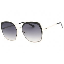 Guess Factory, Lentes de Sol, Oversized, Mujer, GF0410 Gold / Gradient Smoke