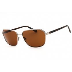 Guess, Lentes de Sol, Uni, Rectangular, GU00117 Shiny Gunmetal / Brown