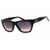 Guess, Lentes de Sol, Mujer, Rectangular, GU00203-H Shiny Black / Gradient Smoke