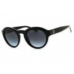 Guess, Lentes de Sol, Mujer, Redondo, GU00205 Shiny Black / Gradient Smoke