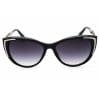 Guess, Lentes de Sol, Mujer, Rectangular, GO00006 Shiny Black / Gradient Smoke - Imagen 2