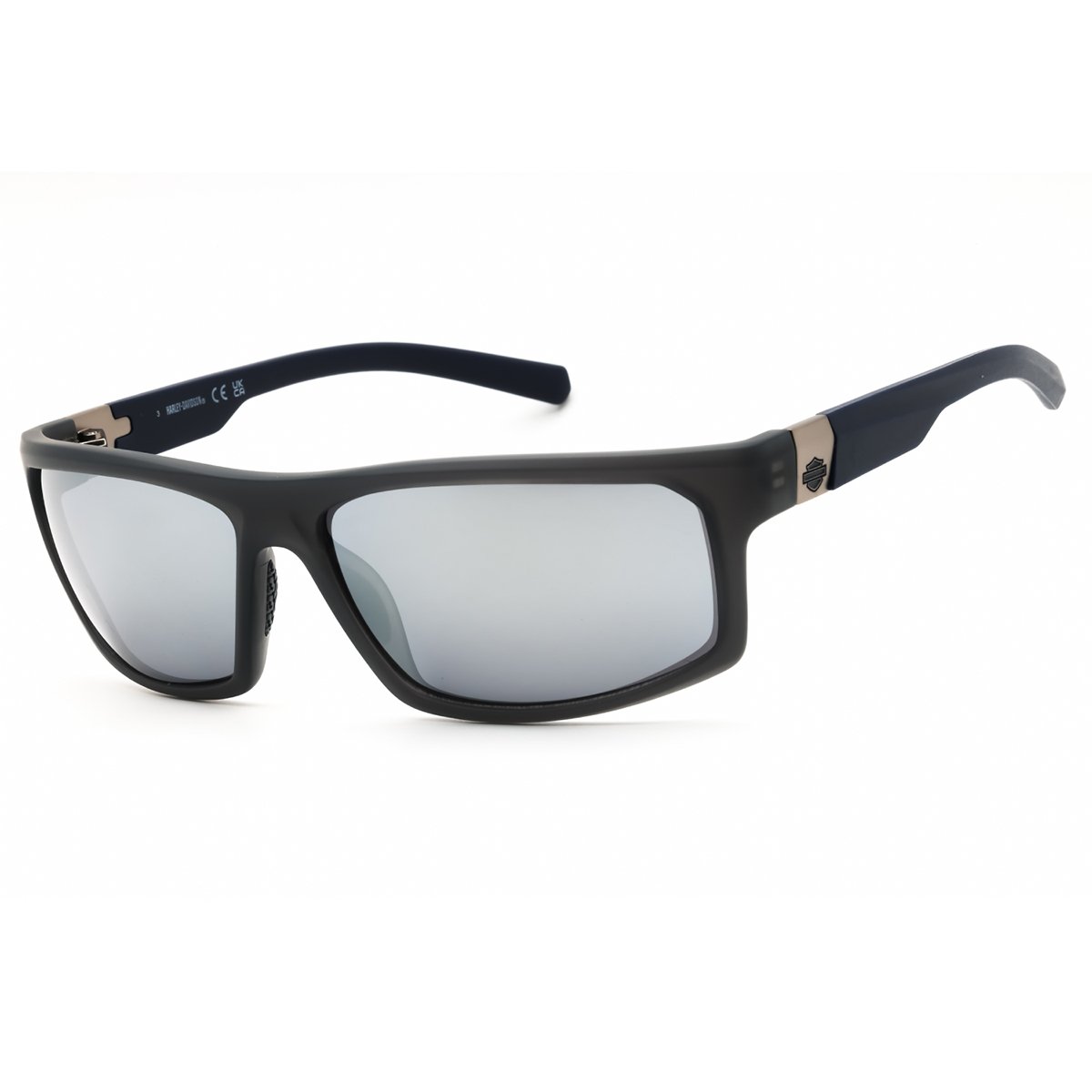 Harley Davidson, Lentes de Sol, Rectangular, Hombre, HD00023 Grey / Blue