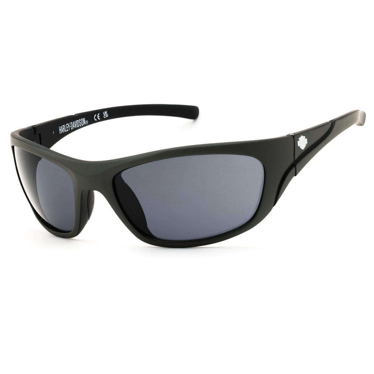 Harley Davidson, Lentes de Sol, Rectangular, Hombre, HD0903X Grey / Smoke Grey