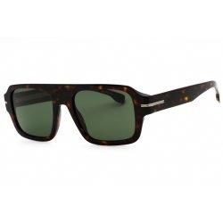 Hugo Boss, Lentes de Sol, Rectangular, Hombre, 1595/S Dark Havana / Green