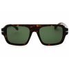 Hugo Boss, Lentes de Sol, Rectangular, Hombre, 1595/S Dark Havana / Green - Imagen 2