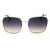 Kenneth Cole NY, Lentes de Sol, Rectangular, Mujer, KC00025 Gold / Gradient Blue - Imagen 2