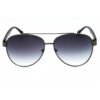 Kenneth Cole Reaction, Lentes de Sol, Aviador, Uni, KC1394 Shiny Gunmetal / Gradient Smoke - Imagen 2
