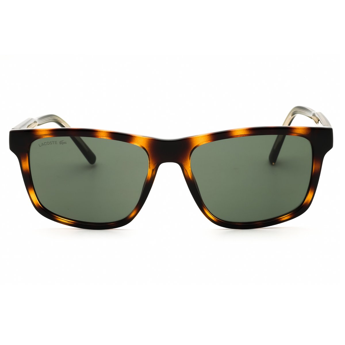 Lacoste, Lentes de Sol, Rectangular, Unisex, L6025S Havana / Green - Imagen 2