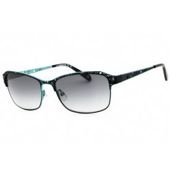 Liz Claiborne, Lentes de Sol, Rectangular, Mujer, L577/S Black Tea / Dark Grey