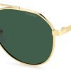 Polaroid, Lentes de Sol, Redondo, Uni, 4116/S/X Gold / Green - Imagen 5