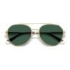 Polaroid, Lentes de Sol, Redondo, Uni, 4116/S/X Gold / Green - Imagen 4