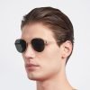 Polaroid, Lentes de Sol, Redondo, Uni, 4116/S/X Gold / Green - Imagen 6