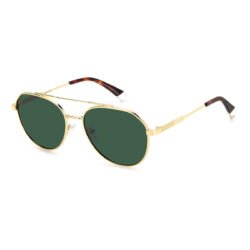 Polaroid, Lentes de Sol, Redondo, Uni, 4116/S/X Gold / Green