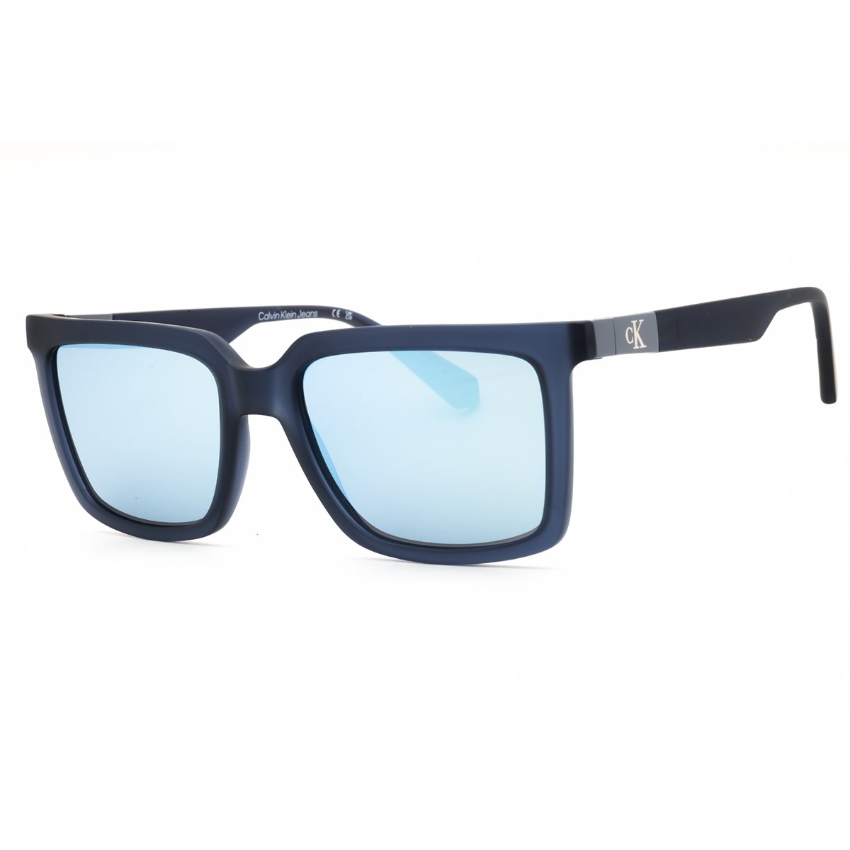 Calvin Klein, Lentes de Sol, Rectangular, Uni, CKJ23659SN Grey / Blue
