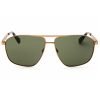 Calvin Klein, Lentes de Sol, Aviador, Uni, CKJ24202SN Amber Gold / Green - Imagen 2