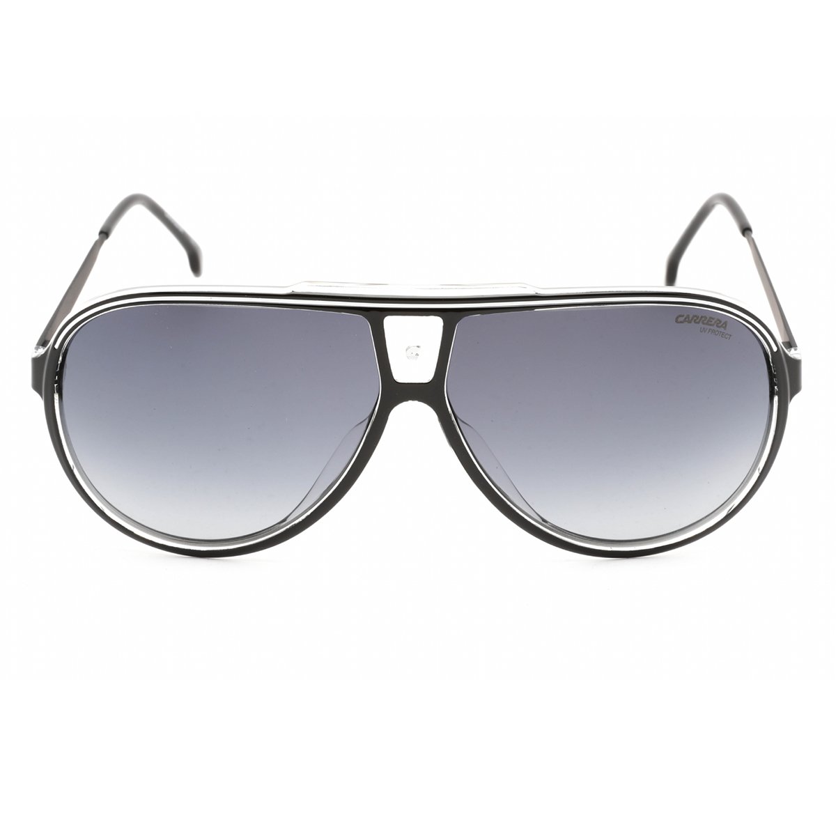 Carrera, Lentes de Sol, Aviador, Uni, 1050/S Black White / Grey Shaded - Imagen 2