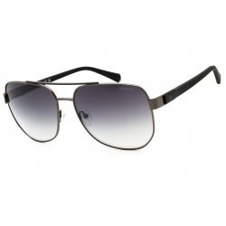 Guess, Lentes de Sol, Aviador, Uni, GU00015 Shiny Gunmetal / Smoke Mirror