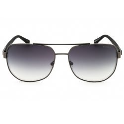 Alternative view of Guess, Lentes de Sol, Aviador, Uni, GU00015 Shiny Gunmetal / Smoke Mirror