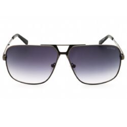 Alternative view of Guess, Lentes de Sol, Rectangular, Uni, GU00070 Shiny Gunmetal / Gradient Smoke