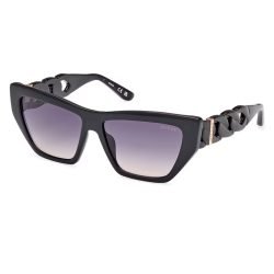 Guess, Lentes de Sol, Mujer, Cat Eye, GU00111 Shiny Black / Gradient Smoke