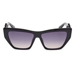 Alternative view of Guess, Lentes de Sol, Mujer, Cat Eye, GU00111 Shiny Black / Gradient Smoke