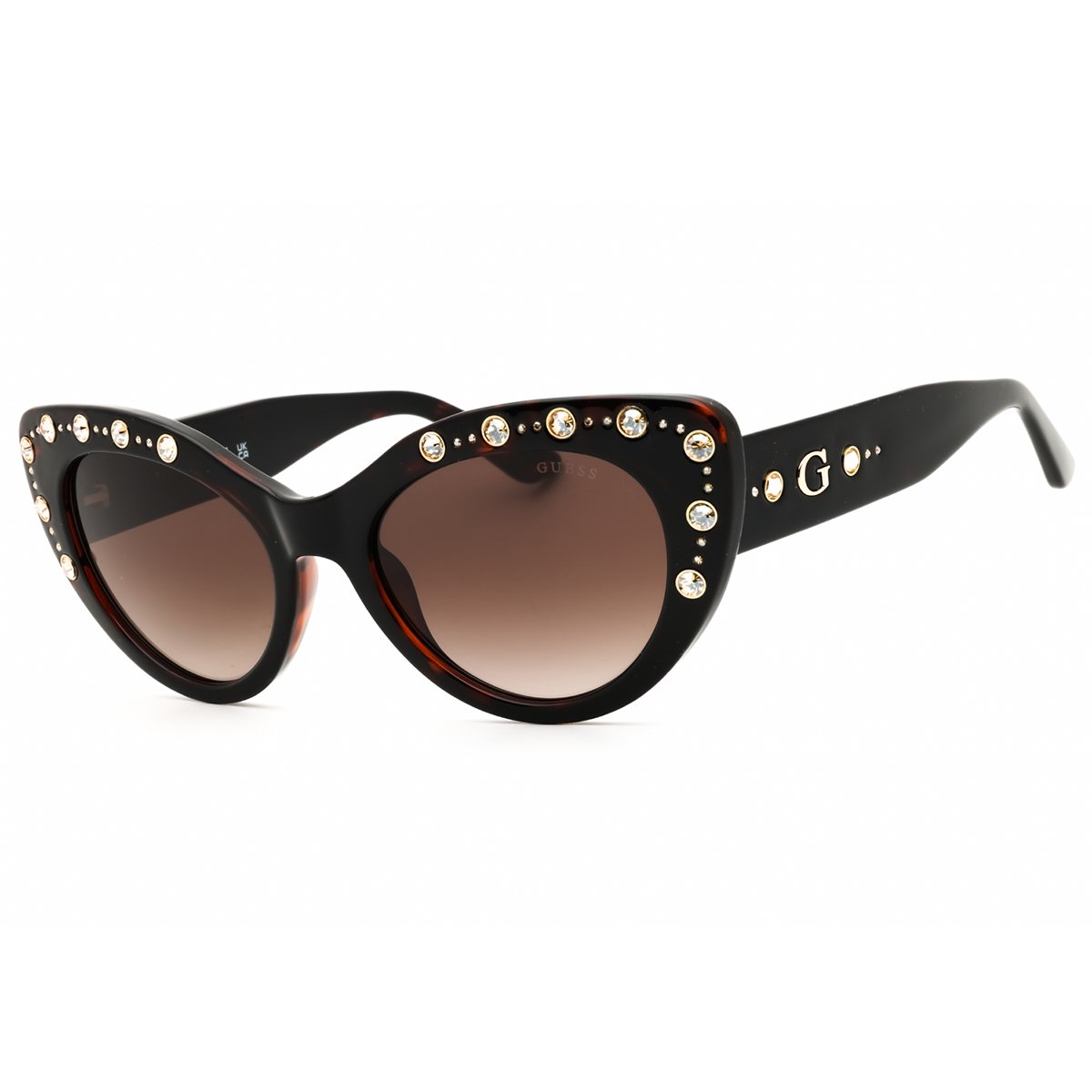 Guess, Lentes de Sol, Mujer, Cat Eye, GU00163 Dark Havana / Gradient Brown
