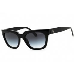 Guess, Lentes de Sol, Rectangular, Uni, GU00206 Shiny Black / Gradient Smoke