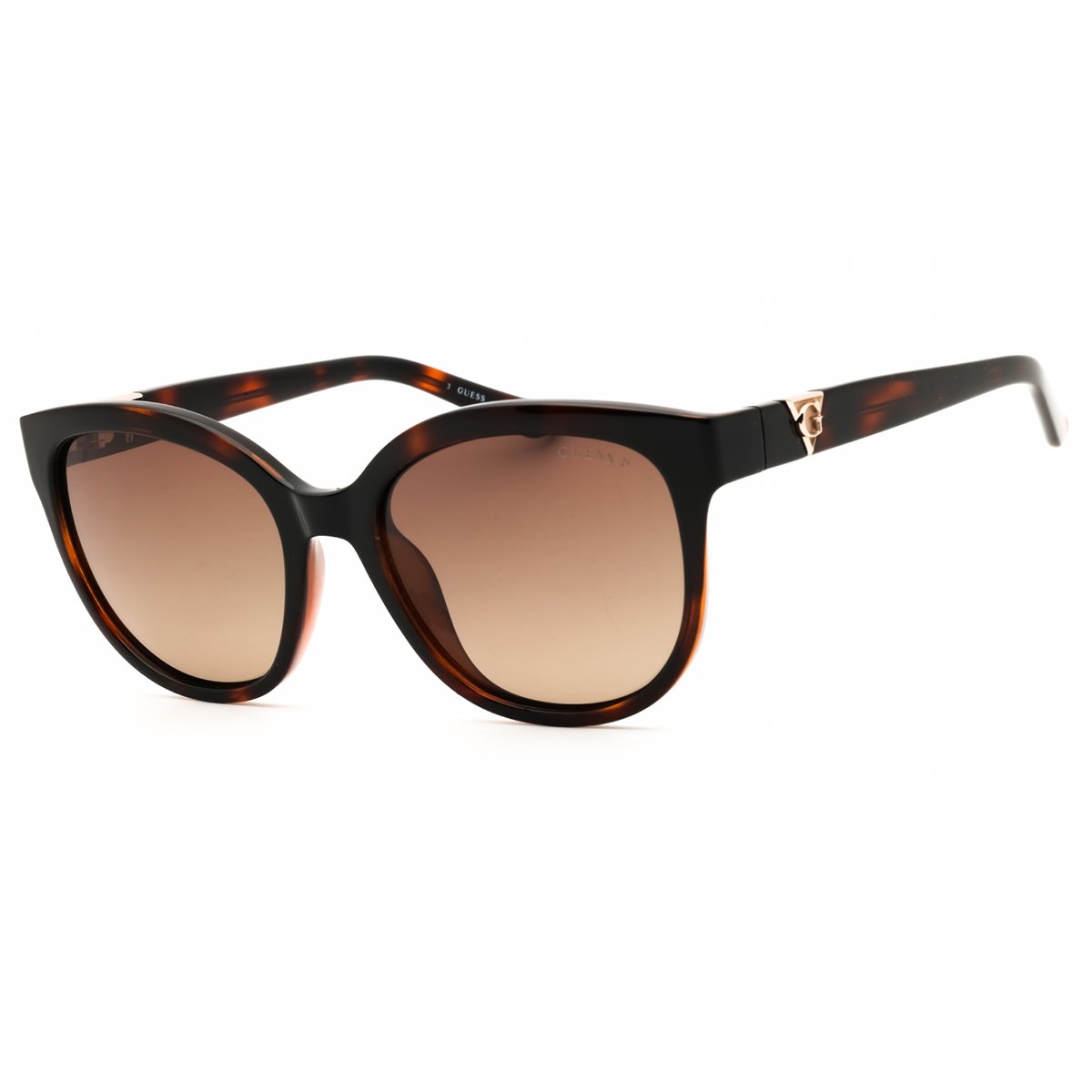 Guess, Lentes de Sol, Mujer, Redondo, GU7877 Dark Havana / Brown Polarized