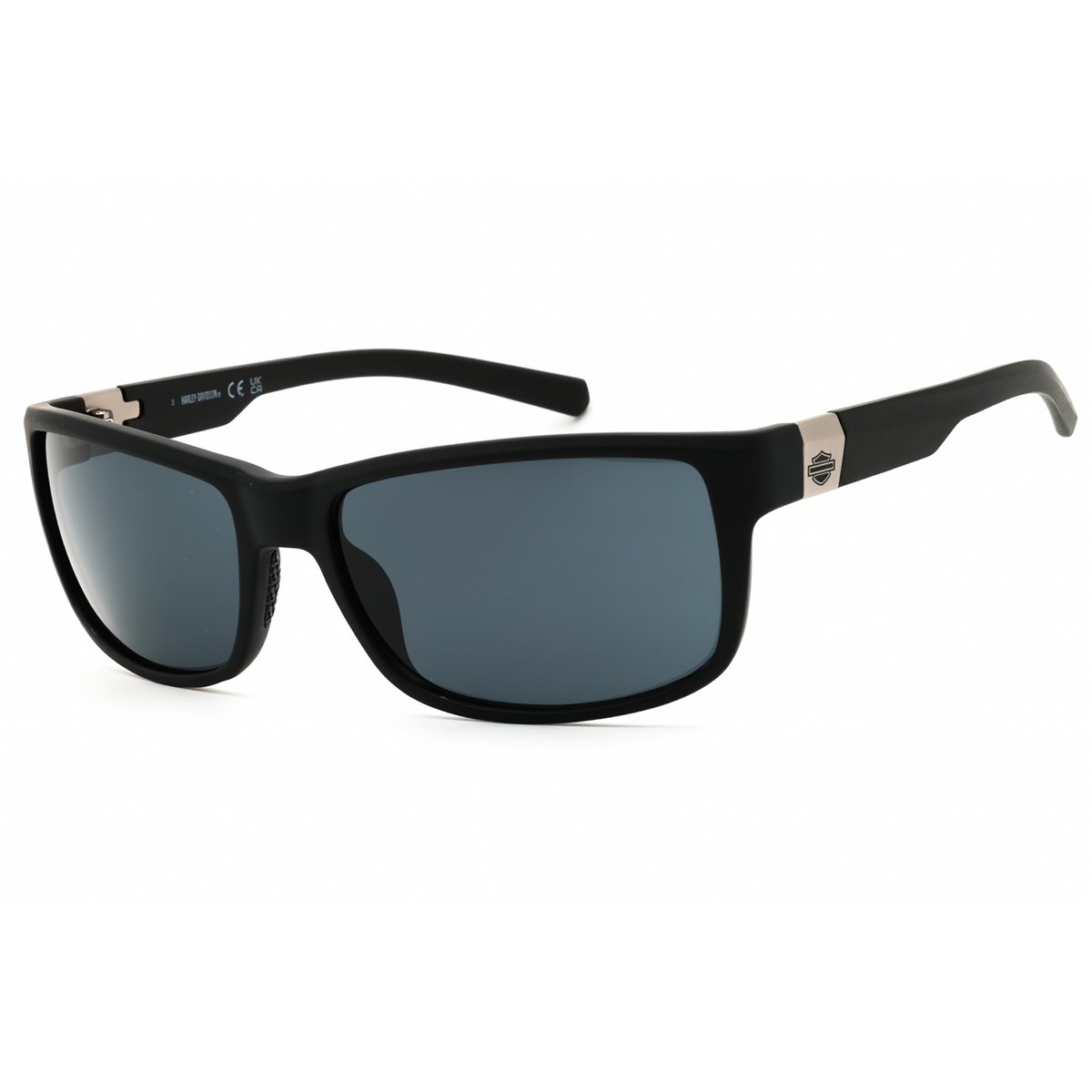 Harley Davidson, Lentes de Sol, Rectangular, Uni, HD00022 Matte Black / Smoke